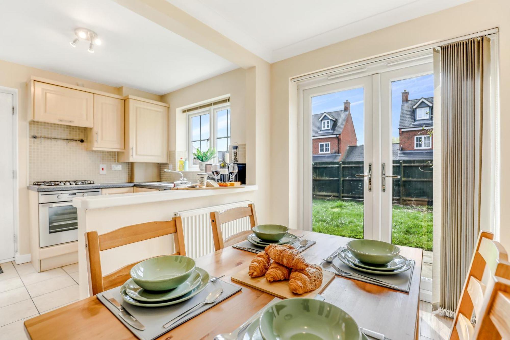 Silver Stag Properties, 3 Bedroom W Parking And Garden Smisby Esterno foto