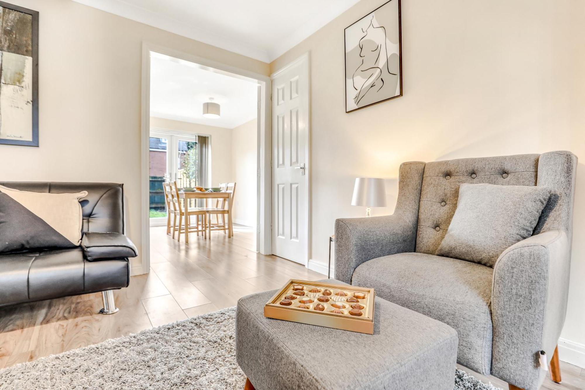 Silver Stag Properties, 3 Bedroom W Parking And Garden Smisby Esterno foto